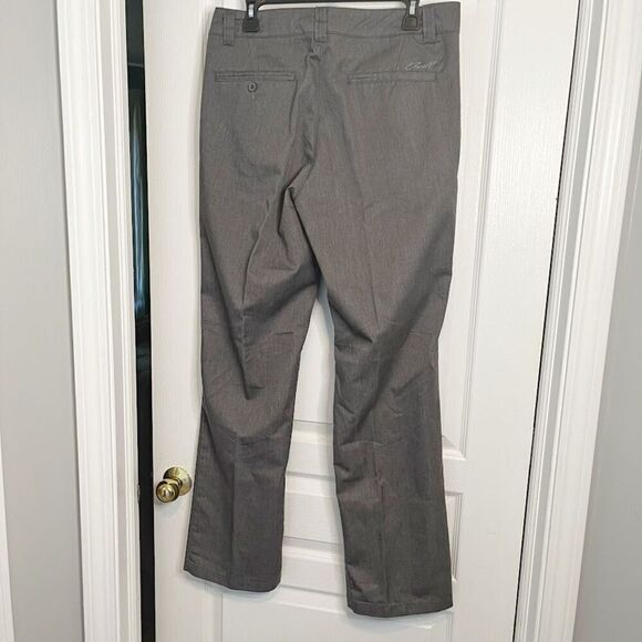 O'Neill NWT Flat Front Straight Fit Hi Rise Pocket Lightweight Trouser Pants - Picture 2 of 13